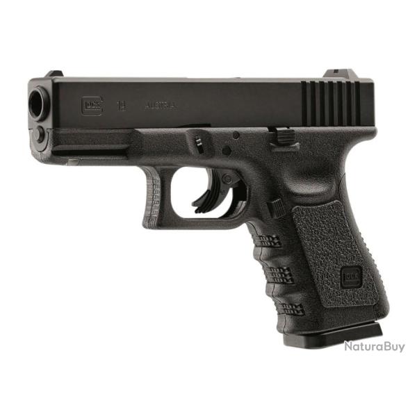 PISTOLET A CO2 GLOCK 19 CAL. 4,5 MM