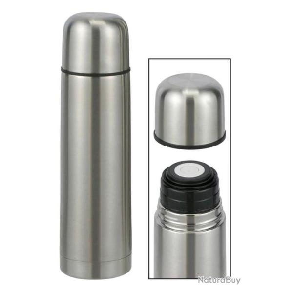 Bouteille Isolante Type Thermos 0,5 Litre Avec Bouchon � Cliquet Boisson Chaude