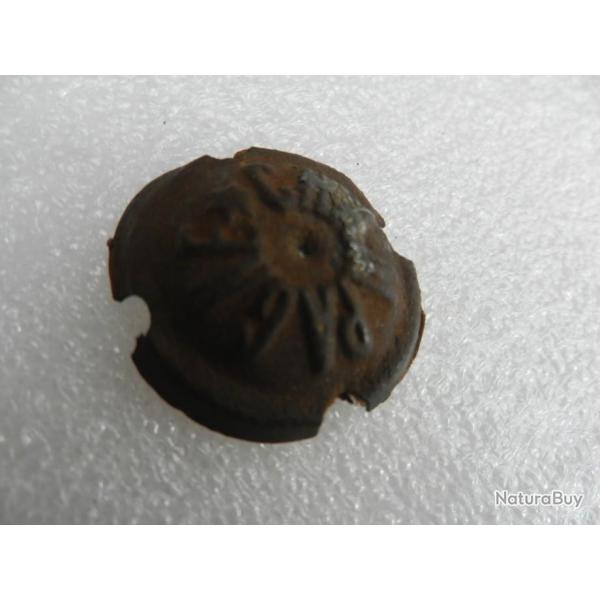 trs ancienne capsule plaque de muselet de bouchon de champagne  encoche avec 1 toile