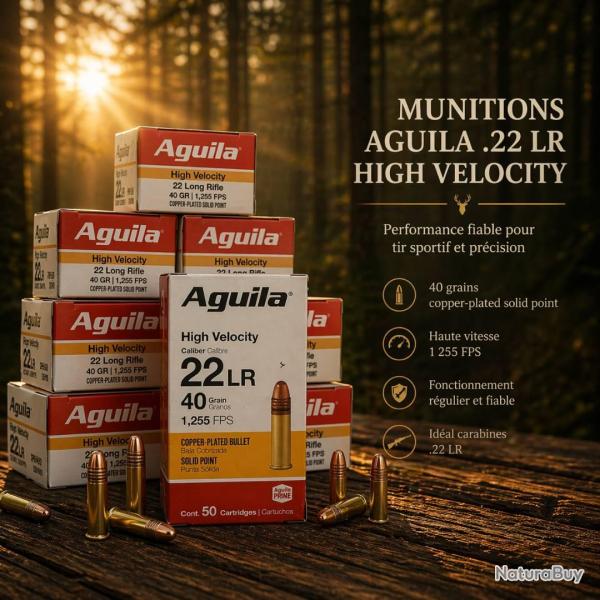 500 MUN AGUILA 22lr SP HV Super Extra Grande Vitesse
