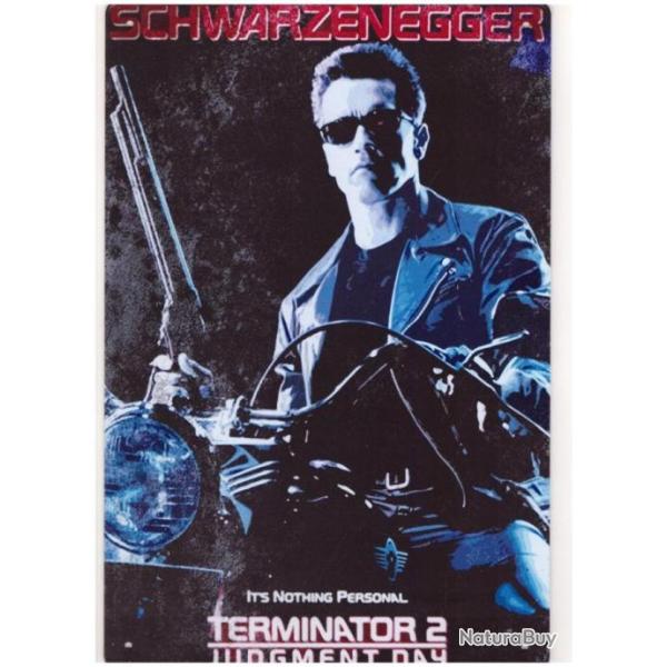 PLAQUE METAL TERMINATOR 2/JUDGEMENT DAY