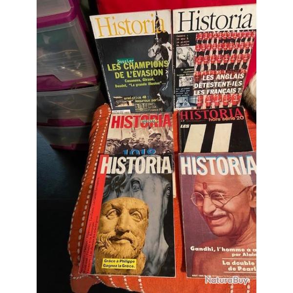 lot de 27 Historia ,historia sp�cial,historama