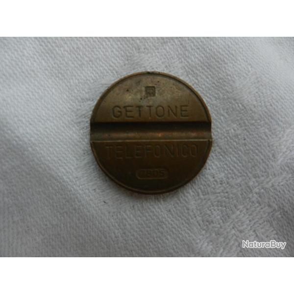 jeton de t�l�phone italien - gettone telefonico - n� 7805