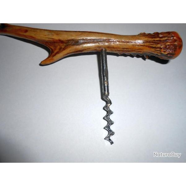 Tire bouchon bois de  chevreuil