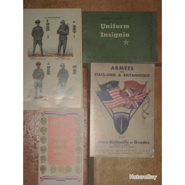Uniformologie 39-45 : USA, GB, Allemagne, etc (fac-simil�s)