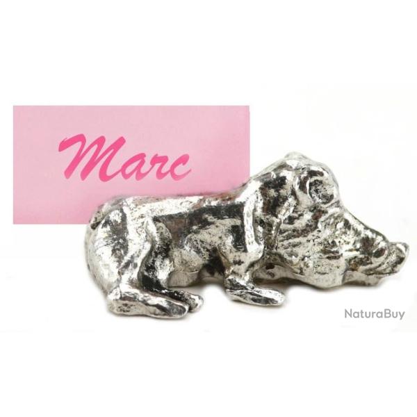 Set 6 porte-noms �tain Sanglier