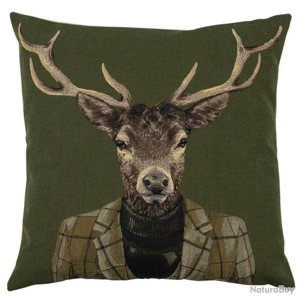 Coussin Cerf habill� 1