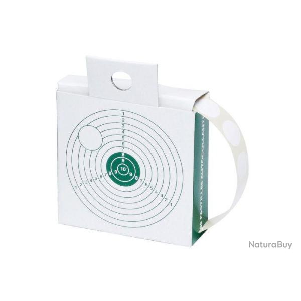 Boite de 500 gommettes Diam 19 Blanches