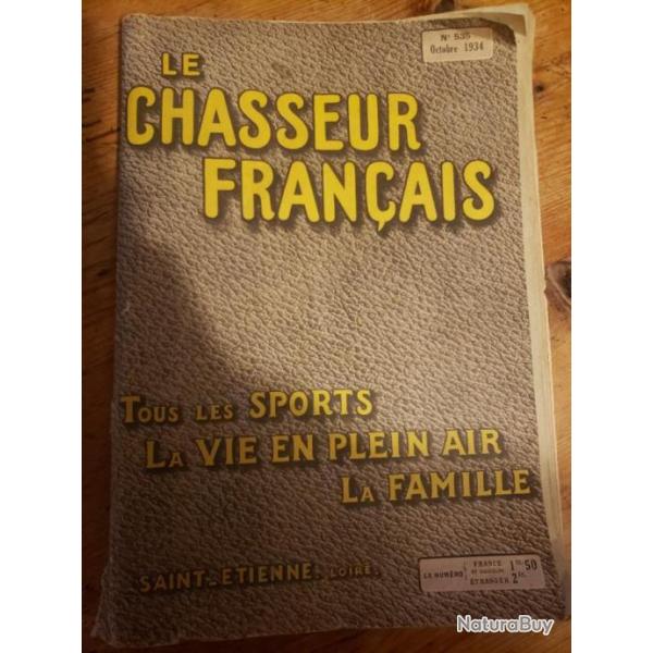 Le chasseur Fran�ais  num�ro  535 Octobre 1934
