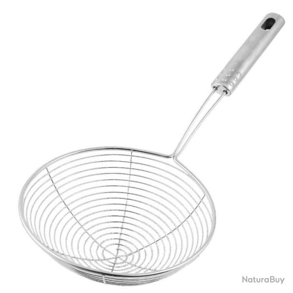Ecumoire Araigne  Friture Passoire Mtal pour Beignets  19 cm