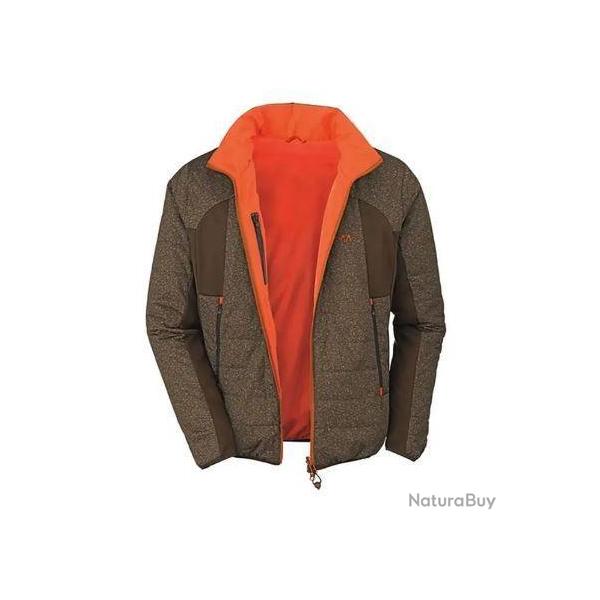 Wahoo ! VESTE BLASER PRIMALOFT REVERSIBLE MARRON/ORANGE