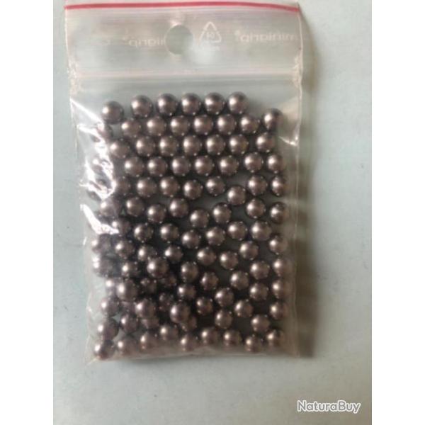 100 billes acier 6 mm pour lance pierre OCCASION