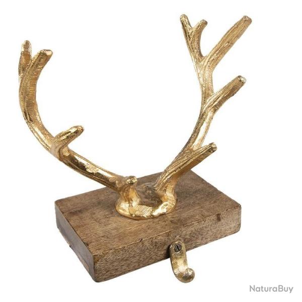 Crochet  poser dor Bois de cerf