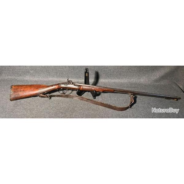 Fusil de chasse XVIII�me a capsule