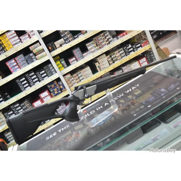 RARE CARABINE LINEAIRE BLASER R8 SILVERSTONE ALCANTARA CALIBRE 9.3X62 CANON DE 52 CM NEUVE