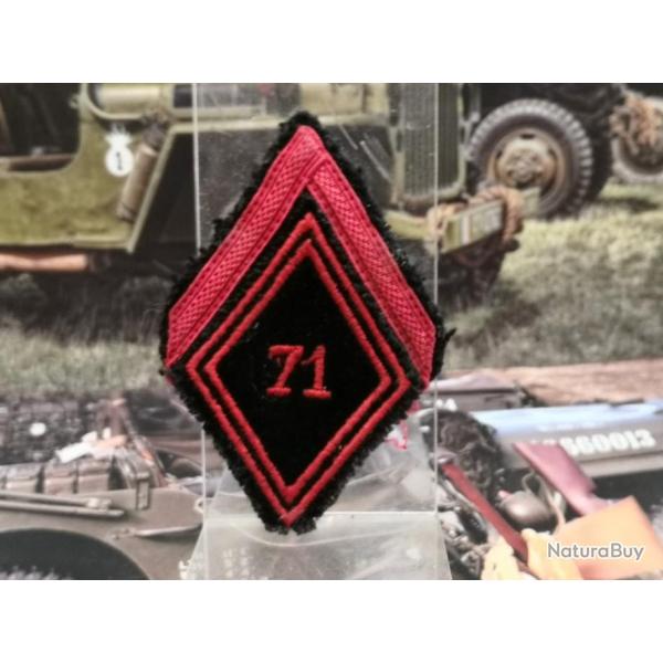 Losange M-45 ( cadre) du 71� R�giment du g�nie