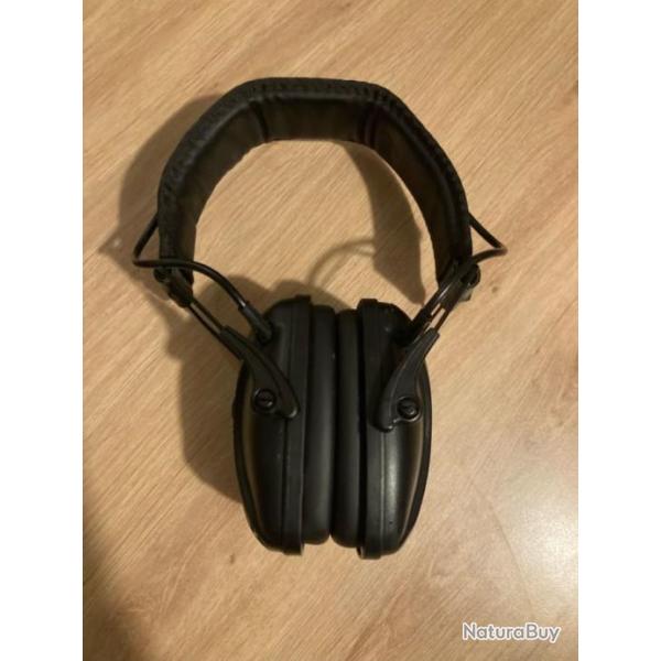 casque de tir actif noir (�lectronique)