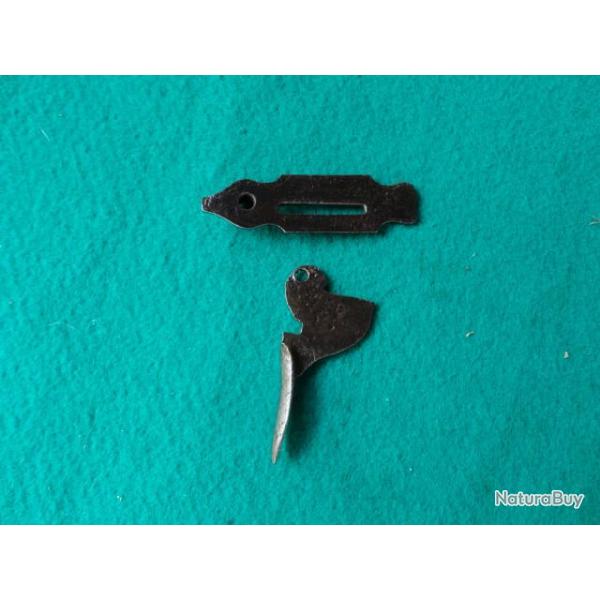 D�tente de fusil ancien.