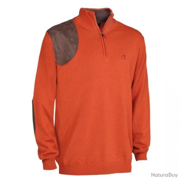 Pull Club Interchasse Wilfried  - rouille - TAILLE 2XL