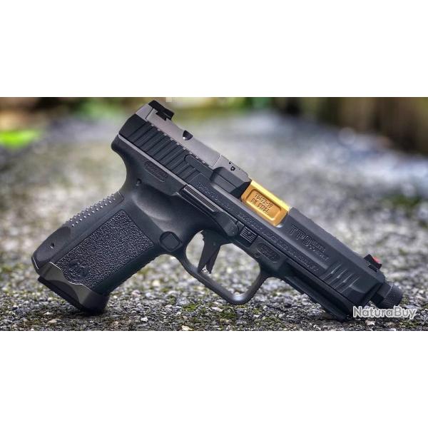 CANIK TP-9 Elite Combat EXECUTIVE - Cal: 9X19 mm - canon 4,7" filet�