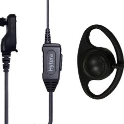 Oreillette en D pour Hytera AP515, AP525, AP585 et BP515, BP565