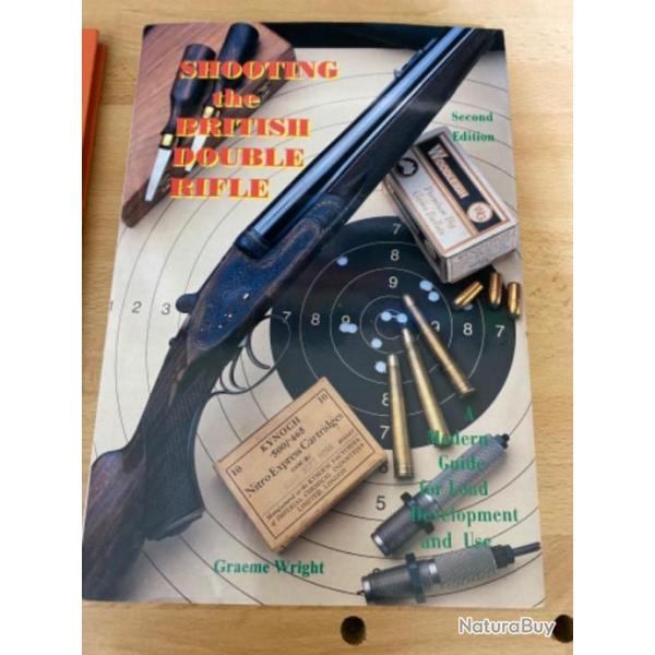 EXECEPTIONEL et RARE - Tome 2 du Livre ��Shooting the British double rifle�� - Sign�