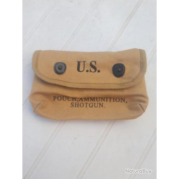 SHOT GUN POUCH U.S. WWII