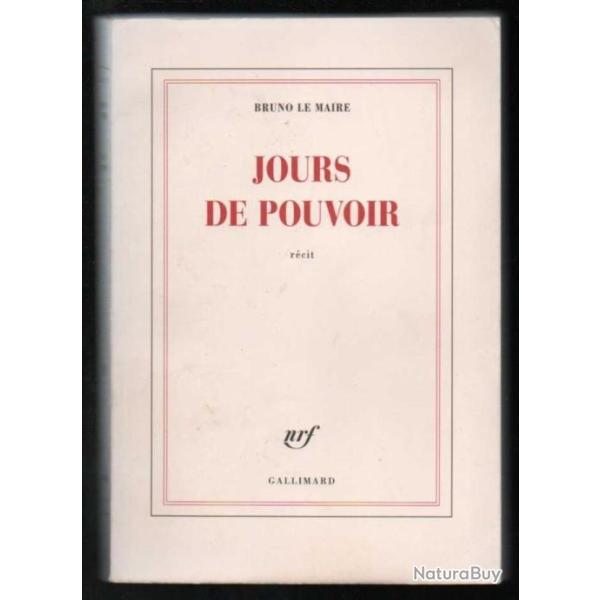 jours de pouvoir de bruno le maire , politique fran�aise