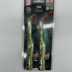Leurre souple lmab drunk bait esox Emil 16 cm