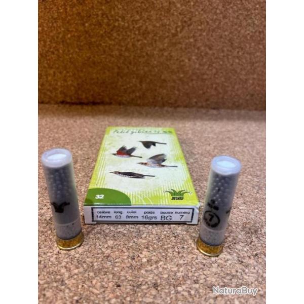 Boite de 10 cartouches Jocker 14 mm C/32/63/08 - 16 g - Bourre grasse
