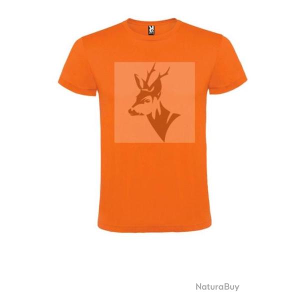 T-shirt 100 % coton motif au choix Personnalis� votre t-shirt chasse sp�ciale battue