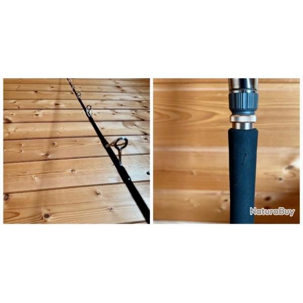 Lot de 10 cannes de lancer p�che 9 d�cathlon et 1 zenaq tobizoVend suite d�c�s .