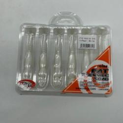Leurres souples reins fat rockvibe Shad Pearl white