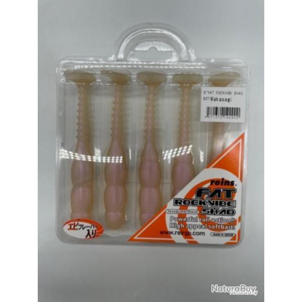 Leurres souples reins fat rockvibe Shad wakasagi
