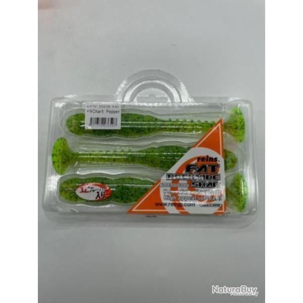 Leurres souples reins fat rockvibe Shad chart pepper 6,5 pouces
