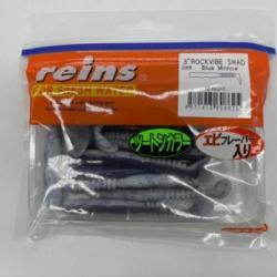 Leurres souples reins rockvibe Shad blue minnow 3 pouces