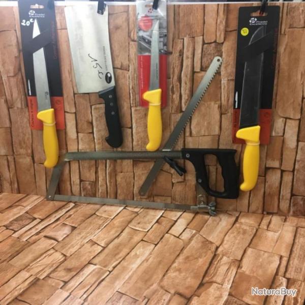 Ensemble de d�coupe de viande ��Pradel��