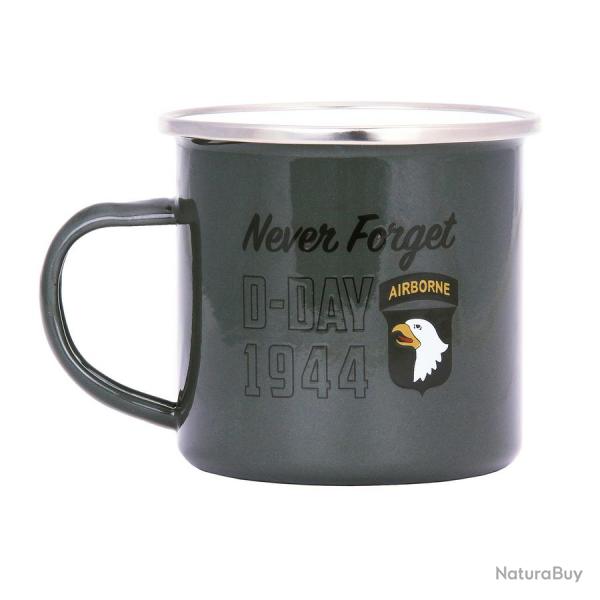 Tasse �maill�e D-Day 1944 (Couleur Vert)