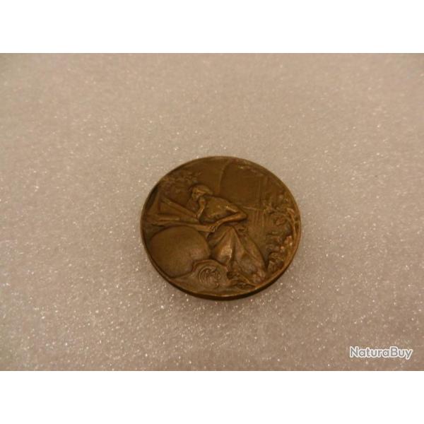 ancienne m�daille de table bronze chambre de commerce Nancy