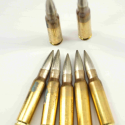Vrac de 500 munition 308 win nato de surplus armee allemande FMJ 9.42g 139 grs en stock