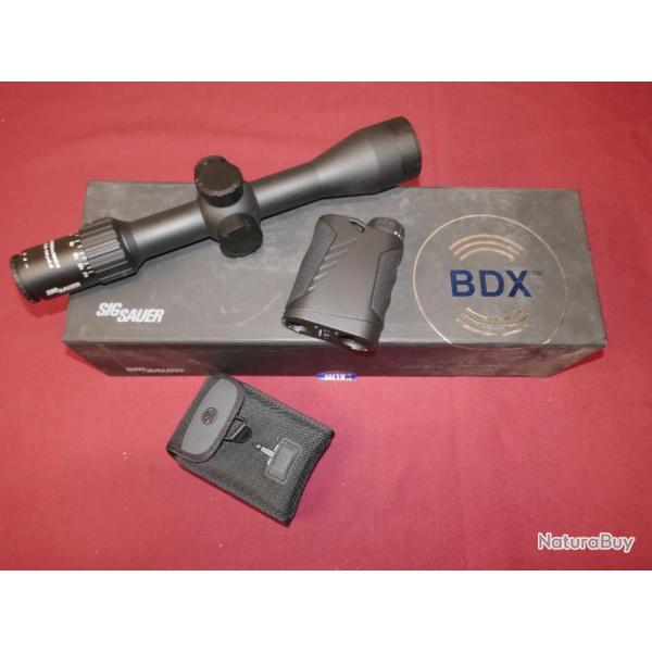LUNETTE DE TIR SIG SAUER SIERRA 3 BDX 4.5-14X44MM avec T�l�m�tre KILO