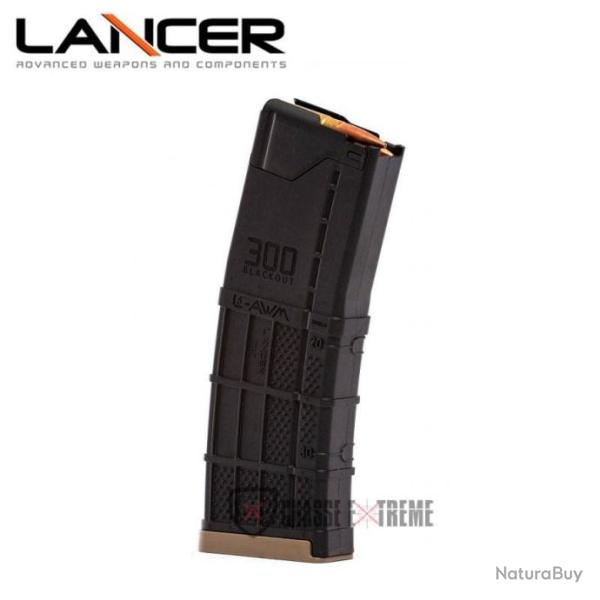 Chargeur LANCER Opaque 30 Cps Cal 300 Blk Noir