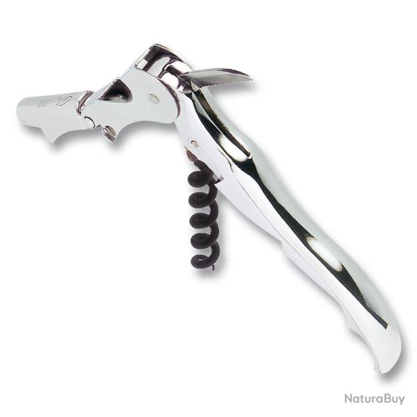 Tire-bouchon sommelier Pulltap's "Classic Chrome Evolution" [Pulltex]