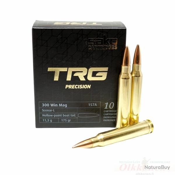 Cartouches SAKO TRG PRECISION 300 Win. Mag 175grs HPBT - Boite de 10 unit�s