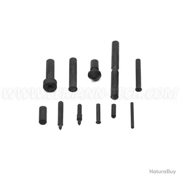 EEMANN TECH / ENSEMBLE DE GOUPILLES POUR 2011 / COULEUR NOIR / REF : ET-111603