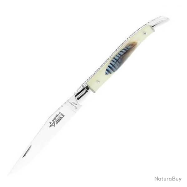 4612 Couteau pliant Laguiole G. David plumes de Geai
