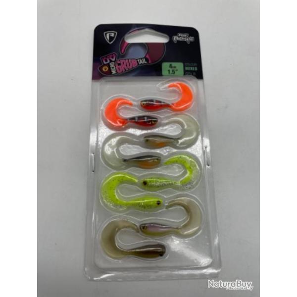 Leurre Fox Rage micro grub tail 4 cm