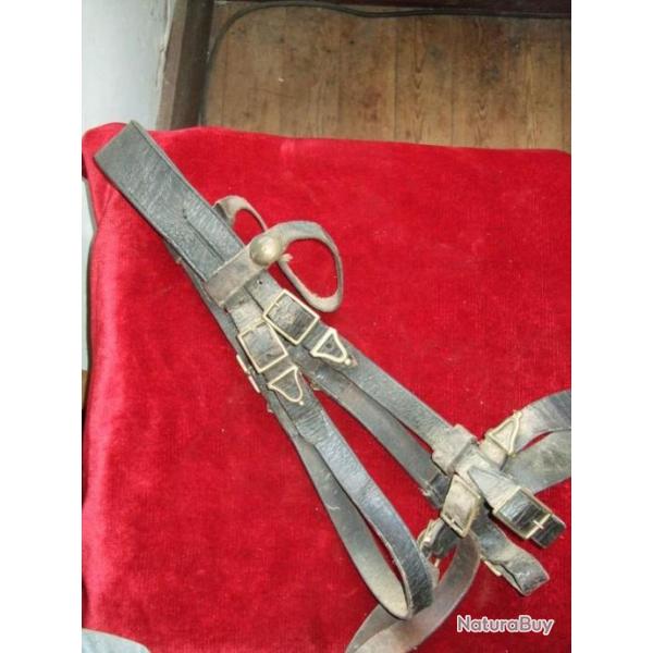 Rare bride de Cavalerie lourde 1 er Empire .