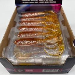 Leurre souple Fox Rage pro grub 10 cm tinsel