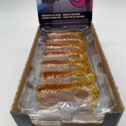 Leurre souple Fox Rage pro grub 8 cm tinsel